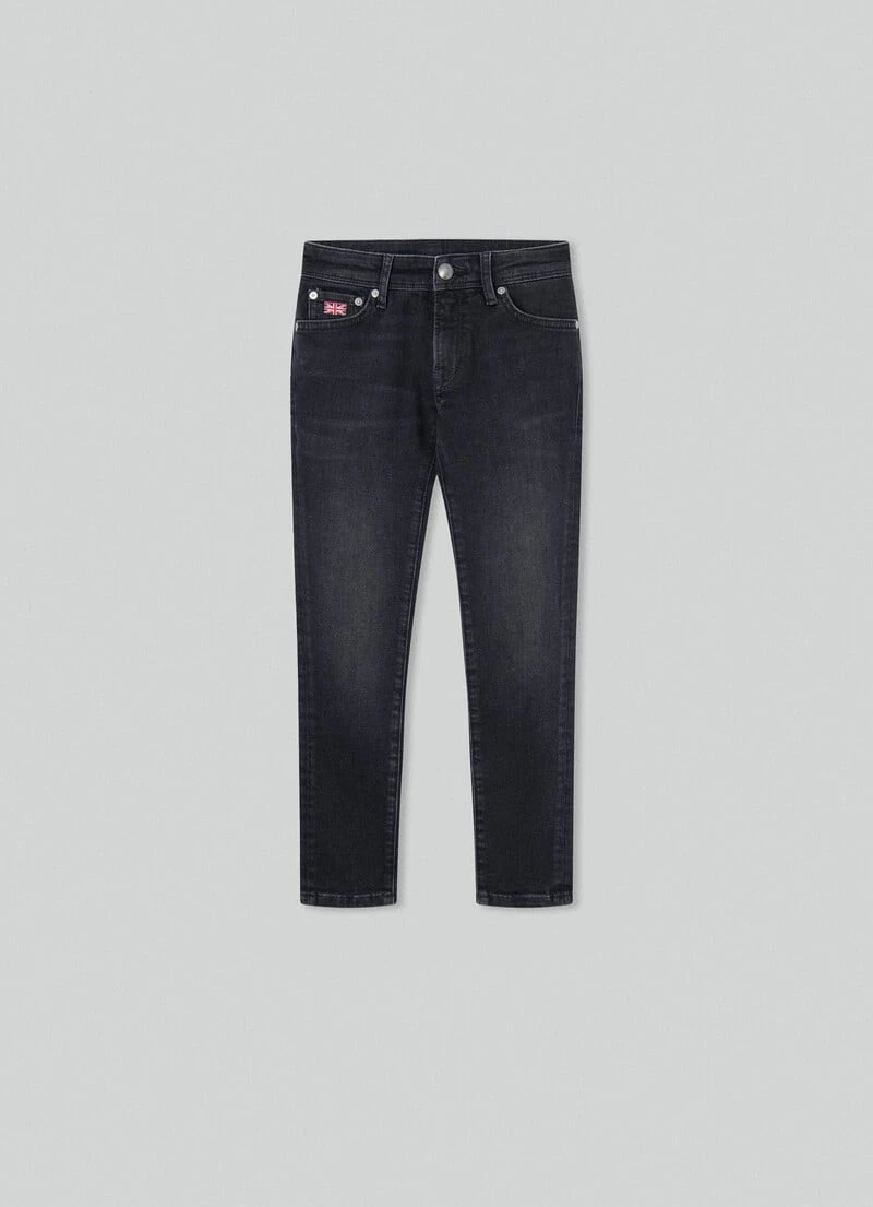 Hackett London BLACK DENIM SLIM FIT JEANS 3 Hackett London BLACK DENIM SLIM FIT JEANS