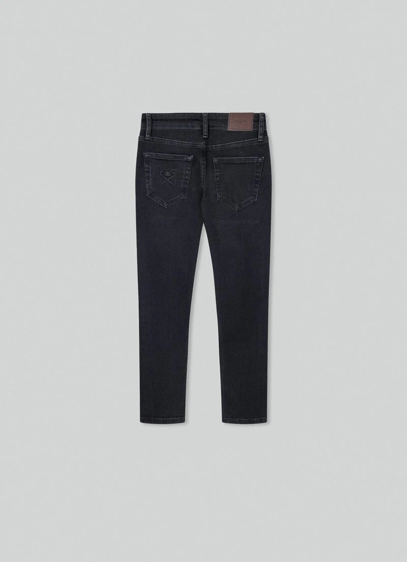 Hackett London BLACK DENIM SLIM FIT JEANS 4 Hackett London BLACK DENIM SLIM FIT JEANS - Image 2