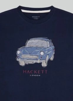 Hackett London VINTAGE CAR T-SHIRT -Hackett London Shop HK500912 595 03 FL