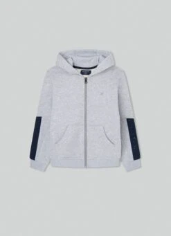 Hackett London HOODIE WITH SIDE TAPES