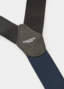 Hackett London LEATHER DETAILED BRACES -Hackett London Shop HM011721 999 03 FL