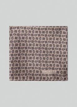 Hackett London PINE STAR SILK HANDKERCHIEF