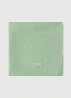 Hackett London POLKA DOT SILK HANDKERCHIEF