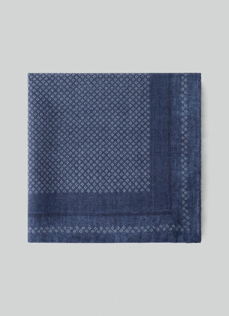 Hackett London DIAMOND WOOL SCARF 3 Hackett London DIAMOND WOOL SCARF