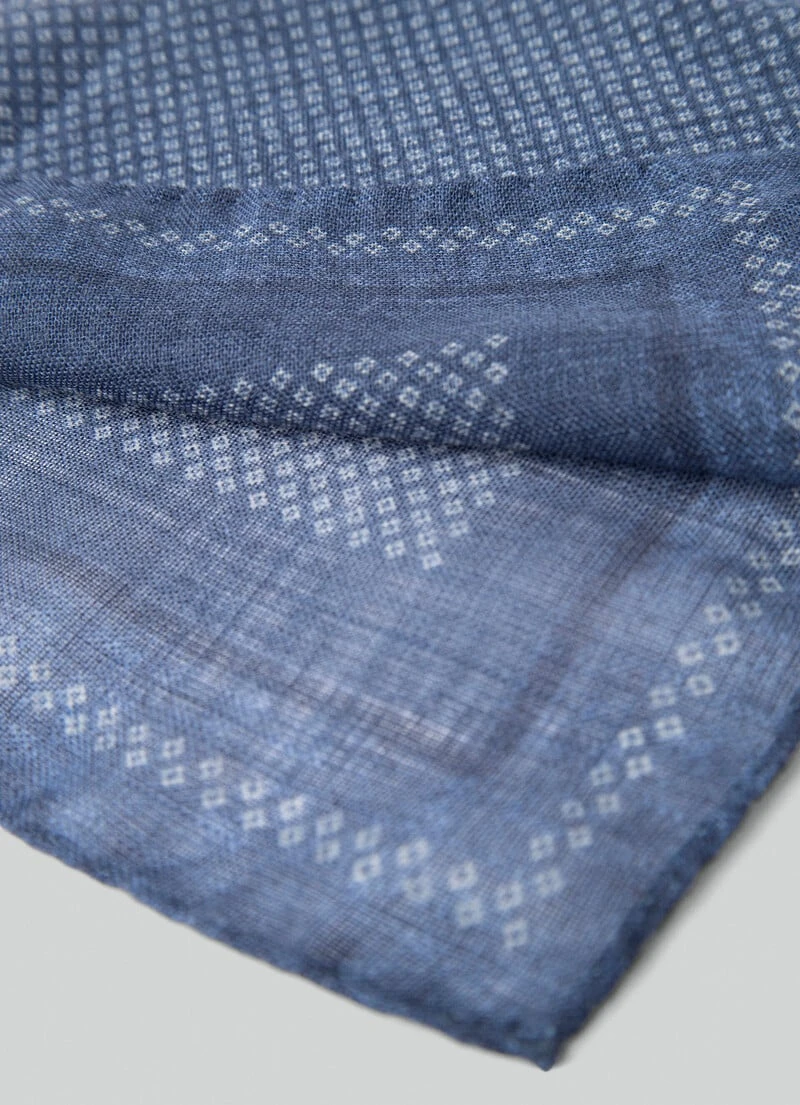 Hackett London DIAMOND WOOL SCARF 4 Hackett London DIAMOND WOOL SCARF - Image 2