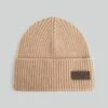 Hackett London RIBBED CASHMERE BEANIE