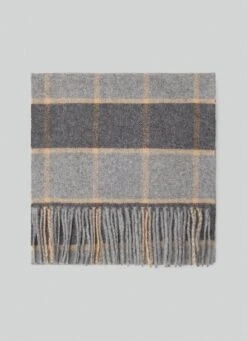 Hackett London CHECK WINDOW SCARF