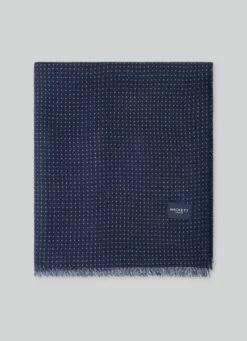 Hackett London DOUBLE-SIDED WOOL SCARF