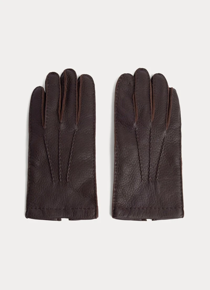 Hackett London LEATHER GLOVES 3 Hackett London LEATHER GLOVES