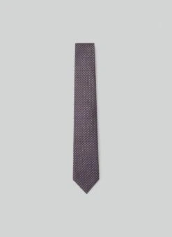 Hackett London GEOMETRIC SILK TIE