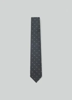 Hackett London POLKA DOT SILK TIE