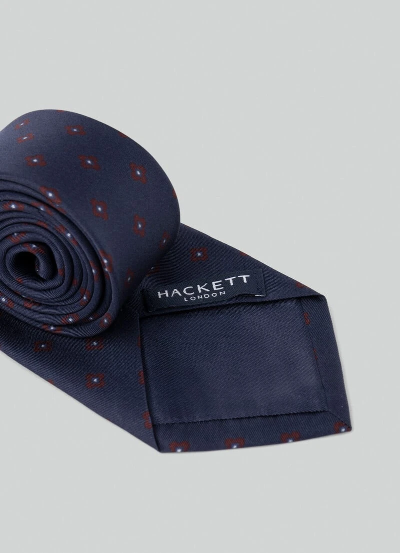 Hackett London FLOWER SILK TIE 4 Hackett London FLOWER SILK TIE - Image 2