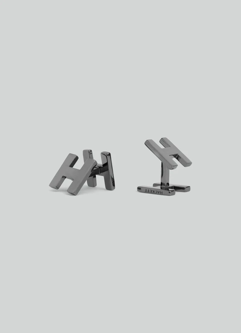 Hackett London H-SHAPED CUFFLINKS 4 Hackett London H-SHAPED CUFFLINKS - Image 2