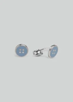 Hackett London FLAT BUTTON CUFFLINKS