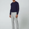 Hackett London SLIM FIT DONEGAL TROUSERS 1 Hackett London SLIM FIT DONEGAL TROUSERS -Hackett London Shop HM212485 905 01 MO