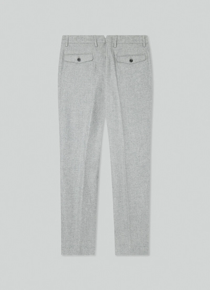 Hackett London SLIM FIT DONEGAL TROUSERS 9 Hackett London SLIM FIT DONEGAL TROUSERS - Image 7