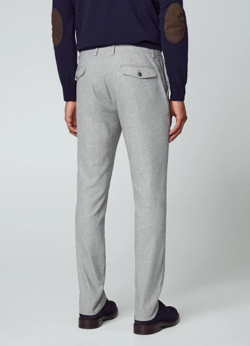 Hackett London SLIM FIT DONEGAL TROUSERS 6 Hackett London SLIM FIT DONEGAL TROUSERS - Image 4