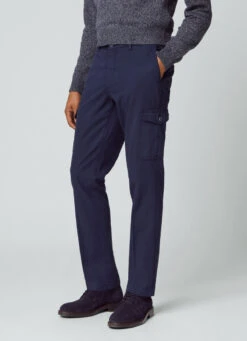 Hackett London SLIM FIT KENSINGTON CARGO TROUSERS 12 Hackett London SLIM FIT KENSINGTON CARGO TROUSERS -Hackett London Shop HM212490 5RS 02 MO