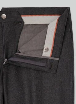 Hackett London CLASSIC FIT HERRINGBONE TROUSERS -Hackett London Shop HM212494 791 03 FL