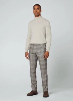 Hackett London CLASSIC FIT CHECKTROUSERS