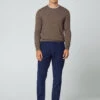 Hackett London REGULAR FIT 5-POCKET MOLESKIN TROUSERS