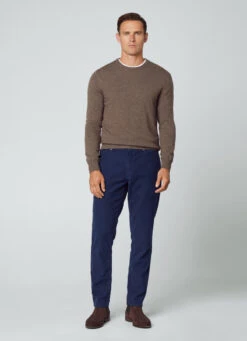 Hackett London REGULAR FIT 5-POCKET MOLESKIN TROUSERS