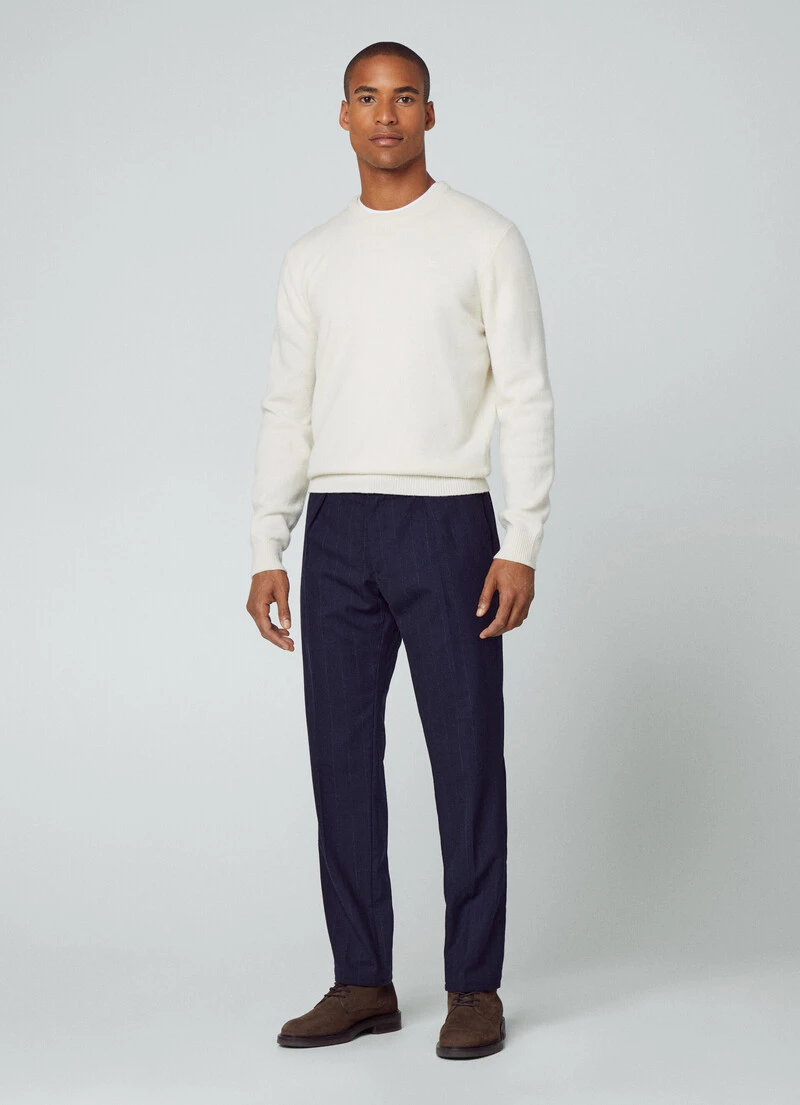 Hackett London RELAXED FIT PINSTRIPE TROUSERS 3 Hackett London RELAXED FIT PINSTRIPE TROUSERS