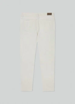 Hackett London STRAIGHT FIT 5-POCKET SATIN TROUSERS -Hackett London Shop HM212508 8KW 02 FL