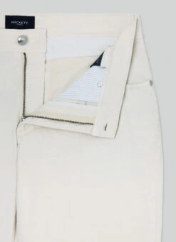 Hackett London STRAIGHT FIT 5-POCKET SATIN TROUSERS -Hackett London Shop HM212508 8KW 03 FL