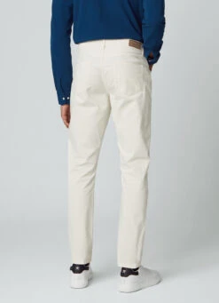 Hackett London STRAIGHT FIT 5-POCKET SATIN TROUSERS -Hackett London Shop HM212508 8KW 04 MO