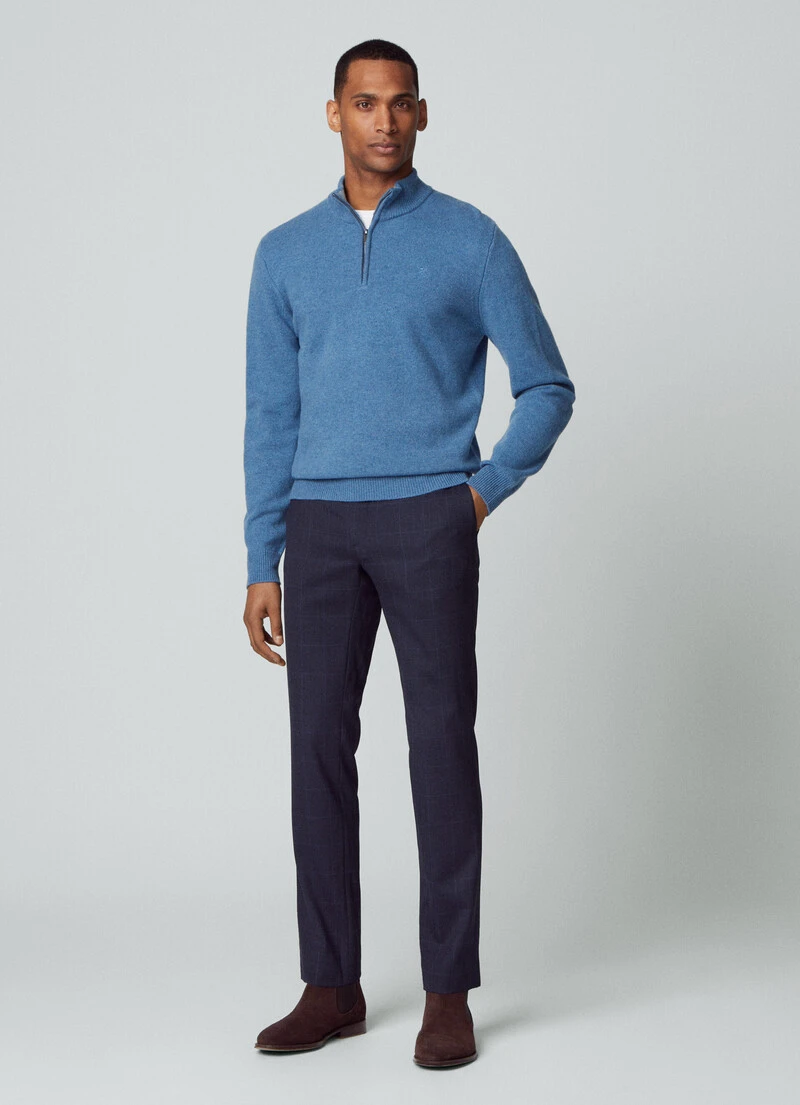 Hackett London SLIM FIT CHECK CHINOS 3 Hackett London SLIM FIT CHECK CHINOS