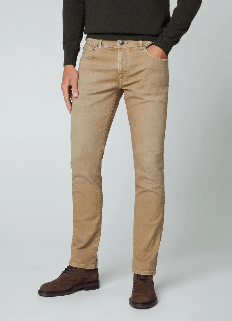 Hackett London SLIM FIT PIGMENT TWILL JEANS 4 Hackett London SLIM FIT PIGMENT TWILL JEANS - Image 2