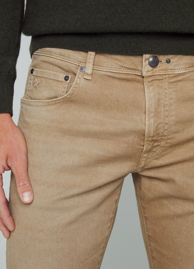 Hackett London SLIM FIT PIGMENT TWILL JEANS 5 Hackett London SLIM FIT PIGMENT TWILL JEANS - Image 3