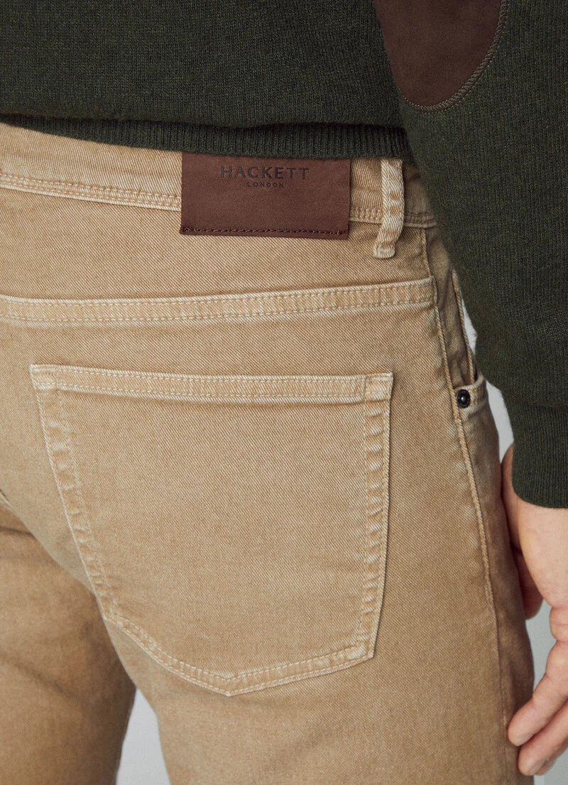 Hackett London SLIM FIT PIGMENT TWILL JEANS 7 Hackett London SLIM FIT PIGMENT TWILL JEANS - Image 5