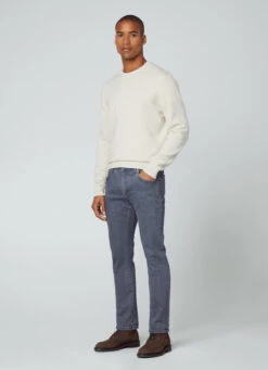 Hackett London SLIM FIT GREY POWERFLEX JEANS