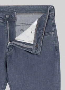 Hackett London SLIM FIT GREY POWERFLEX JEANS -Hackett London Shop HM212519 945 03 FL