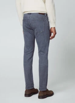 Hackett London SLIM FIT GREY POWERFLEX JEANS -Hackett London Shop HM212519 945 04 MO