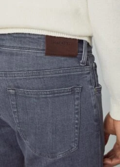 Hackett London SLIM FIT GREY POWERFLEX JEANS -Hackett London Shop HM212519 945 05 MO