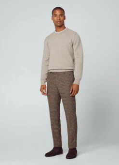 Hackett London SLIM FIT CHECK TROUSERS