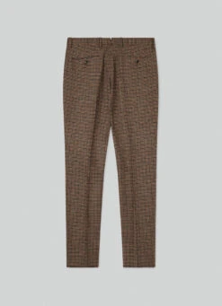 Hackett London SLIM FIT CHECK TROUSERS -Hackett London Shop HM212522 8DN 02 FL