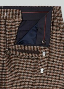 Hackett London SLIM FIT CHECK TROUSERS -Hackett London Shop HM212522 8DN 03 FL