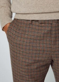 Hackett London SLIM FIT CHECK TROUSERS -Hackett London Shop HM212522 8DN 03 MO