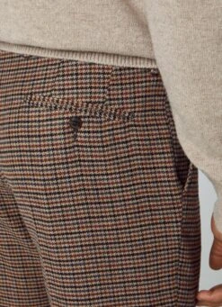 Hackett London SLIM FIT CHECK TROUSERS -Hackett London Shop HM212522 8DN 05 MO