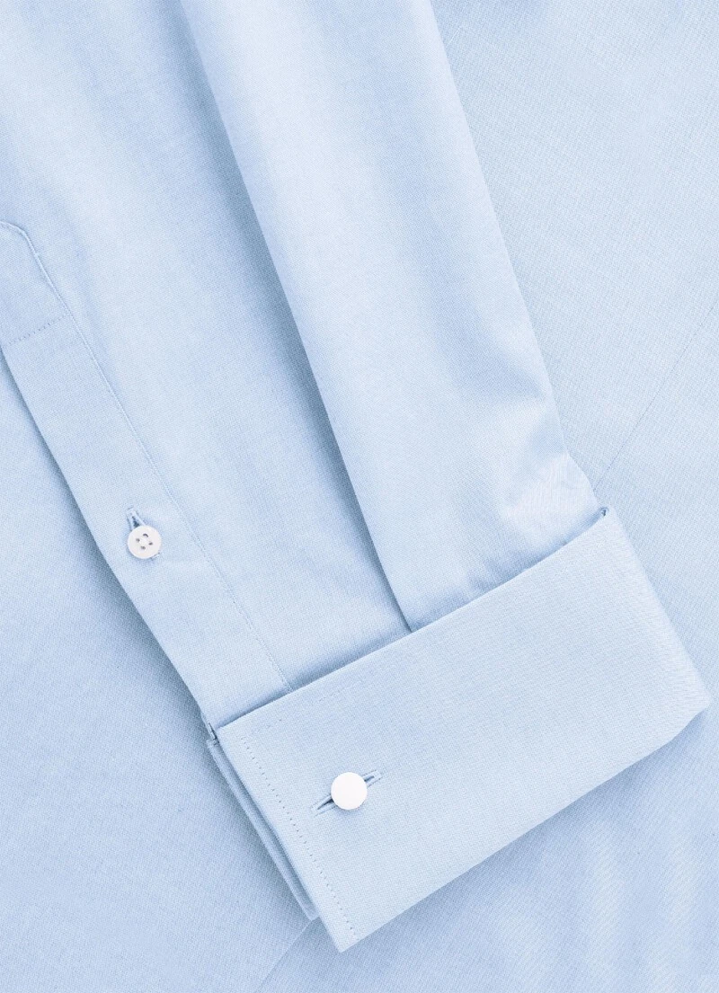 Hackett London CLASSIC FIT PINPOINT WEAVE SHIRT 11 Hackett London CLASSIC FIT PINPOINT WEAVE SHIRT - Image 9