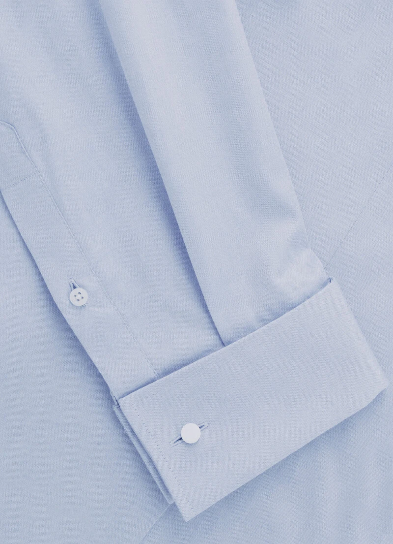 Hackett London CLASSIC FIT PINPOINT WEAVE SHIRT 12 Hackett London CLASSIC FIT PINPOINT WEAVE SHIRT - Image 10