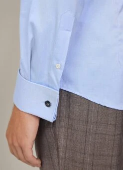 Hackett London CLASSIC FIT PINPOINT WEAVE SHIRT 16 Hackett London CLASSIC FIT PINPOINT WEAVE SHIRT -Hackett London Shop HM308676 513 05 MO