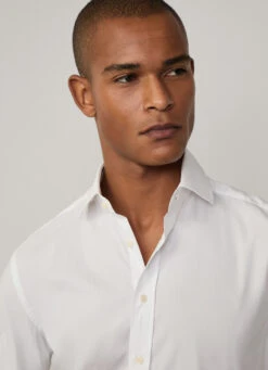 Hackett London SLIM FIT ENGLISH COLLAR SHIRT -Hackett London Shop HM308677 800 03 MO