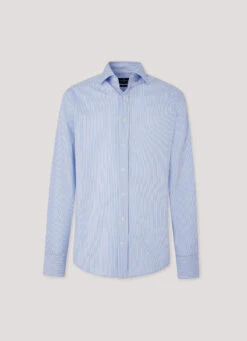 Hackett London SLIM FIT STRIPED COTTON SHIRT -Hackett London Shop HM308682 8AM 01 FL