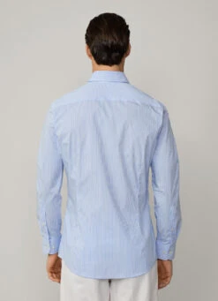 Hackett London SLIM FIT STRIPED COTTON SHIRT -Hackett London Shop HM308682 8AM 04 MO