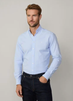 Hackett London SLIM FIT OXFORD SHIRT -Hackett London Shop HM309361 513 02 MO